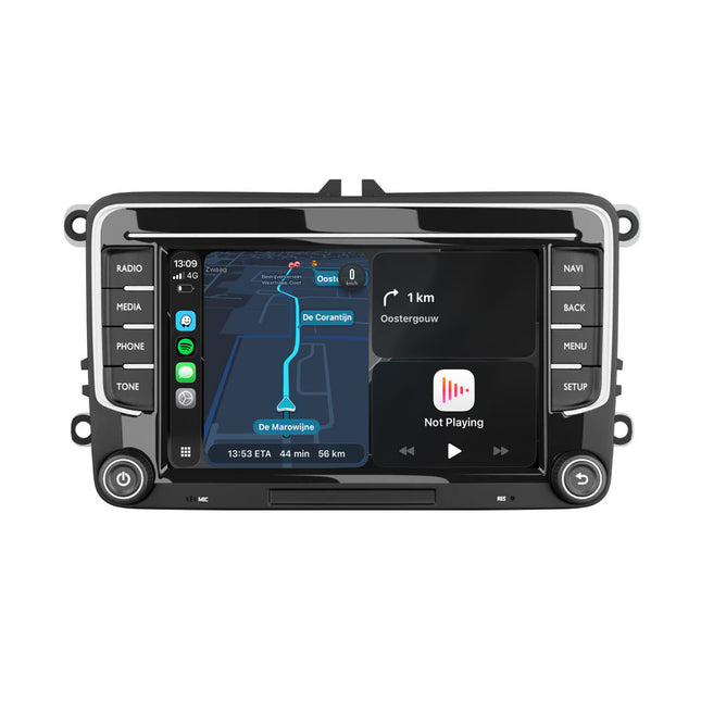 Navigazione CarPlay e Android per VW Seat e Skoda 7" | 64 GB | DAB | 8 CORE