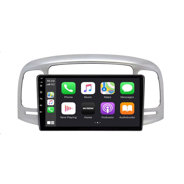 Navigatore per Hyundai Accent 3 2006-2011 | CarPlay | Android Auto | WIFI | Bluetooth | QLED | XR4