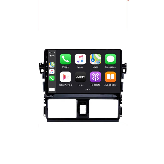 Navigatore per Toyota Vios Yaris 2013-2016 | CarPlay | Android Auto | WIFI | Bluetooth | QLED | XR4