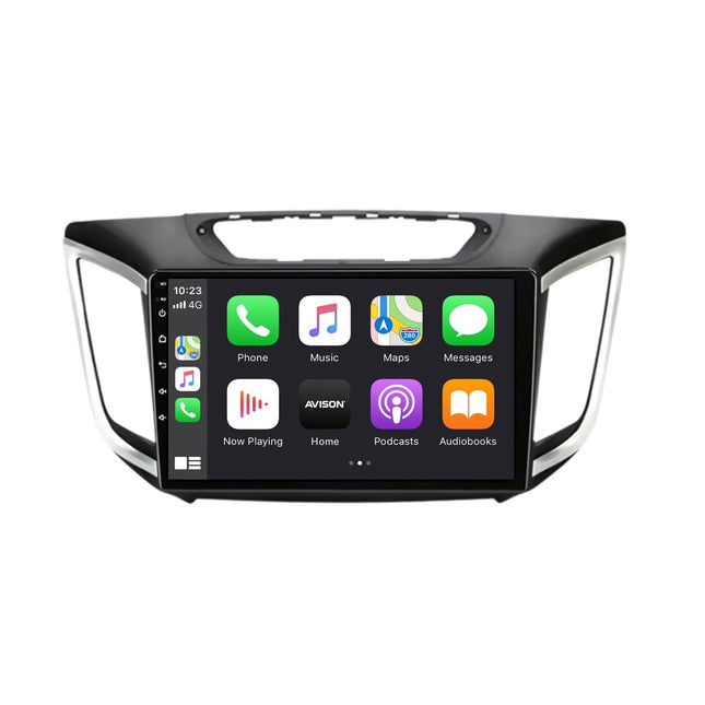 Navigatore per Hyundai Creta Ix25 2015-2019 | CarPlay | Android Auto | WIFI | Bluetooth | QLED | XR4