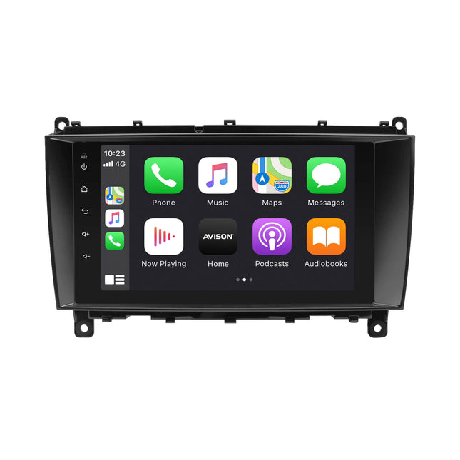 Navigatore per Mercedes CLK 2003-2009 | Carplay | Android | DAB+ | Bluetooth | WIFI