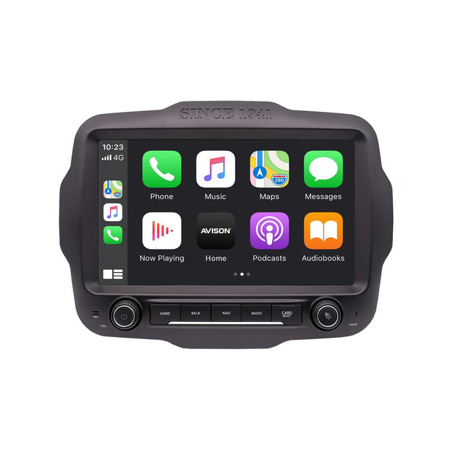 Navigazione per Jeep Renegade 2015-2020 | CarPlay | Android Auto | WIFI | Bluetooth | QLED