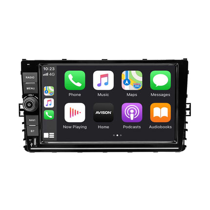 Navigatore per Volkswagen MQB 9" con manopole | Carplay | Android Auto | Bluetooth | DAB