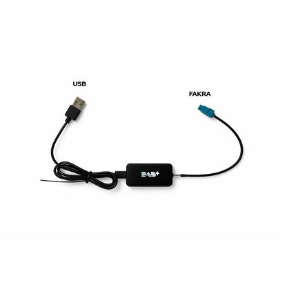 Interfaccia DAB da USB a connettore FAKRA