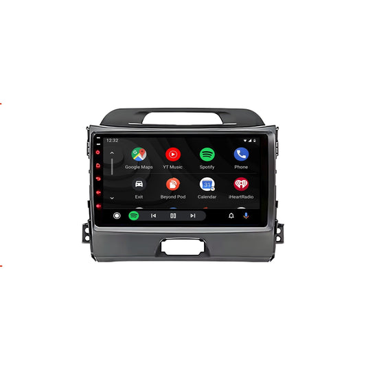 Navigatore per Kia Sportage 2010-2016 | CarPlay | Android Auto | WIFI | Bluetooth | QLED | XR4
