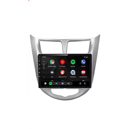 Navigatore per Hyundai Accent 2010-2017 | CarPlay | Android Auto | WIFI | Bluetooth | QLED | XR4