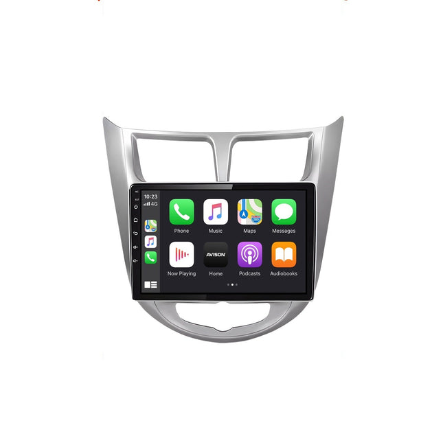 Navigatore per Hyundai Accent 2010-2017 | CarPlay | Android Auto | WIFI | Bluetooth | QLED | XR4