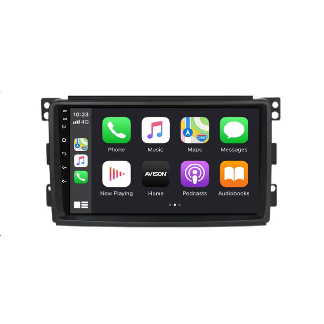 Navigazione per Mercedes Benz Smart Fortwo 451 2006-2009 | CarPlay | Android Auto | WIFI | Bluetooth | QLED | XR4