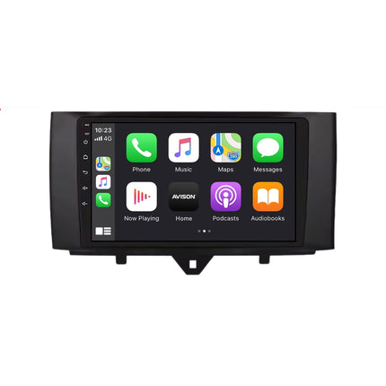 Navigazione per Mercedes Benz Smart Fortwo 451 2010-2015 | CarPlay | Android Auto | WIFI | Bluetooth | QLED | XR4