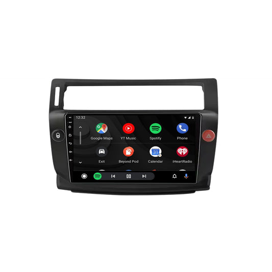 Navigatore per Citroen C4 2004-2009 | CarPlay | Android Auto | WIFI | Bluetooth | QLED | XR4