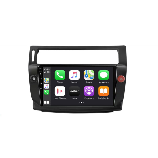 Navigatore per Citroen C4 2004-2014 | CarPlay | Android Auto | WIFI | Bluetooth | QLED | XR4