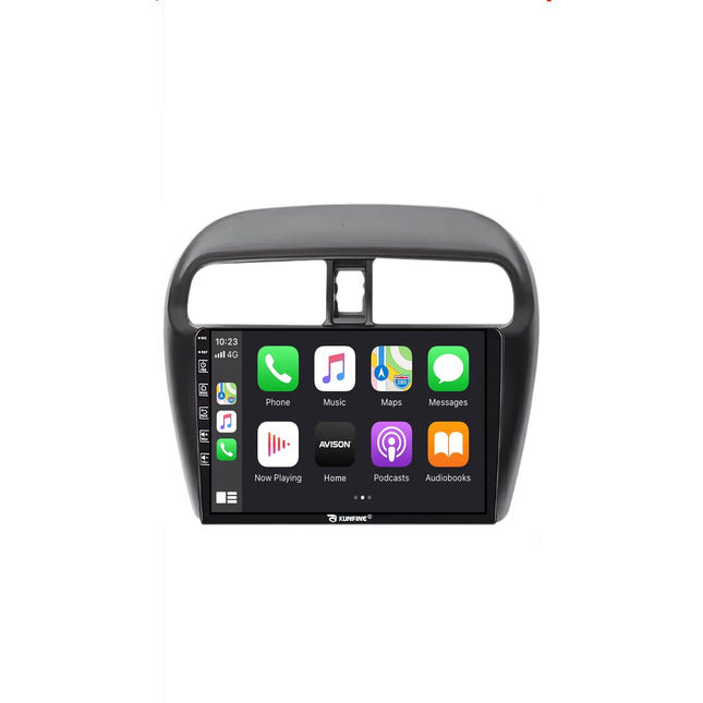 Navigazione per Mitsubishi Mirage 2012-2018 | CarPlay | Android Auto | WIFI | Bluetooth | QLED | XR4