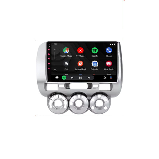 Navigatore per Honda Fit Jazz Stad 2002-2007 | CarPlay | Android Auto | WIFI | Bluetooth | QLED | XR4