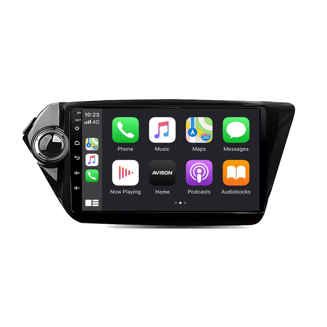 Navigatore per Kia K2 RIO 3 2011-2017 | CarPlay | Android Auto | WIFI | Bluetooth | QLED | XR4