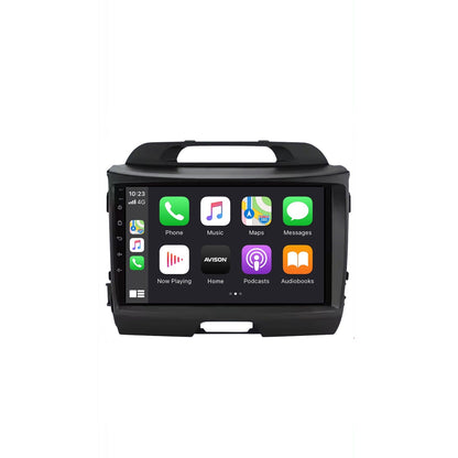 Navigatore per Kia Sportage R 2010-2016 | CarPlay | Android Auto | WIFI | Bluetooth | QLED | XR4