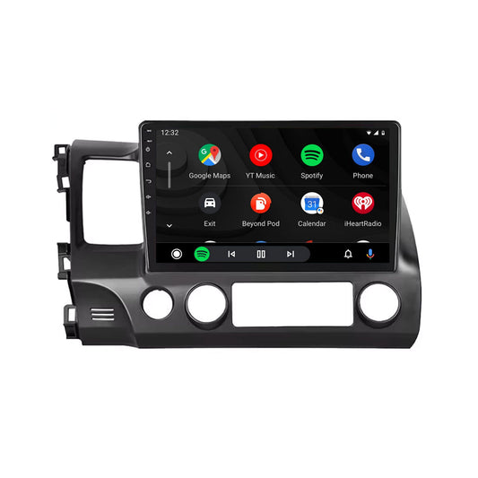 Navigazione per Honda Civic 2006-2011 | CarPlay | Android Auto | WIFI | Bluetooth | QLED | XR4