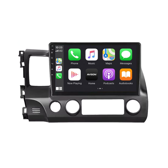 Navigazione per Honda Civic 2006-2011 | CarPlay | Android Auto | WIFI | Bluetooth | QLED | XR4