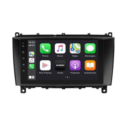 Navigatore per Mercedes CLK 2003-2009 | Carplay | Android | DAB+ | Bluetooth | WIFI