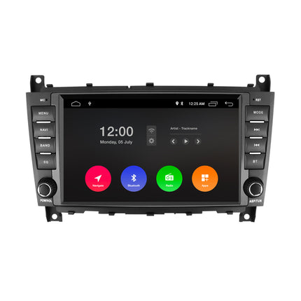 Navigatore per Mercedes W203 W209 CLS CLK | Carplay | Android | DAB | Bluetooth