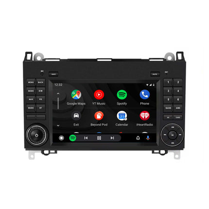 Navigazione per Mercedes 7" | Carplay | Android Auto | DAB+ | Bluetooth