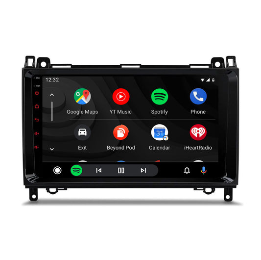 Navigatore per autoradio Mercedes da 9" pollici | Carplay | Android Auto | DAB | Bluetooth | WIFI
