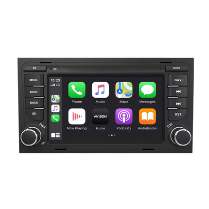 Navigatore per Audi A4 | CarPlay | Android Auto | DAB+ | Bluetooth | WIFI