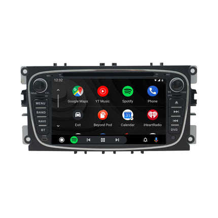 Navigatore per Ford Black Oval 7" | CarPlay | Android | DAB+ | Bluetooth | 64GB