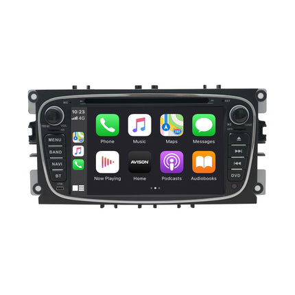 Navigatore per Ford Black Oval 7" | CarPlay | Android | DAB+ | Bluetooth | 64GB