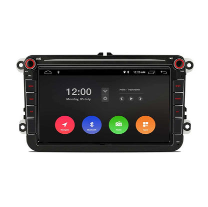 Navigatore per VW Seat e Skoda 8 pollici | Carplay | Android | DAB | Bluetooth | WIFI