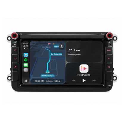 Navigatore per VW Seat e Skoda 8 pollici | Carplay | Androide | DAB+ | Bluetooth | Wi-Fi | AVN-R522