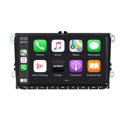 Navigatore per VW Seat e Skoda 9" | Carplay Wireless | Android Auto | DAB+ | Android | 64 GB