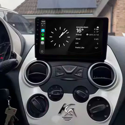 Navigatore per Ford Ka 2008-2016 | CarPlay | Android Auto | WIFI | Bluetooth | QLED