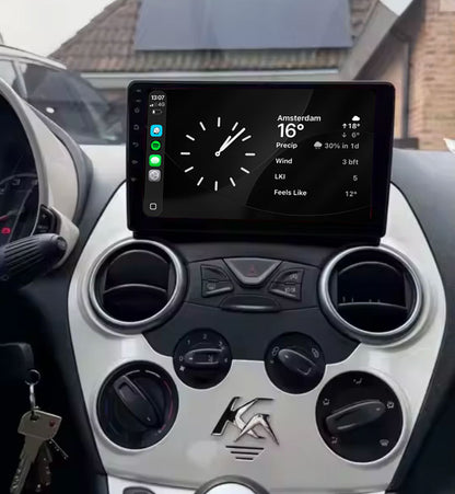 Navigatore per Ford Ka 2008-2016 | CarPlay | Android Auto | WIFI | Bluetooth | QLED