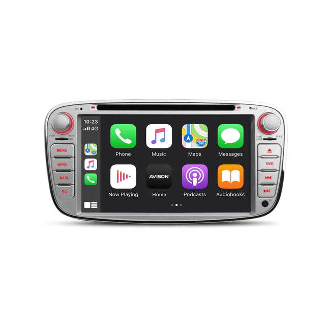 Navigatore per Ford Silver Oval 7" | CarPlay | Android | DAB+ | Bluetooth | 64GB