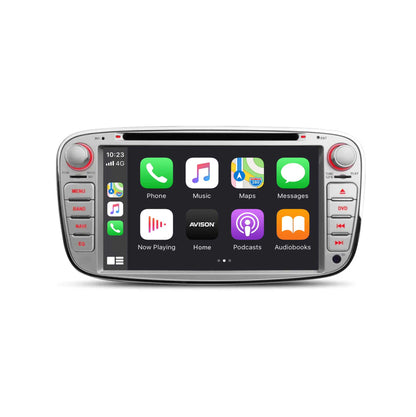 Navigatore per Ford Silver Oval 7" | CarPlay | Android | DAB+ | Bluetooth | 64GB
