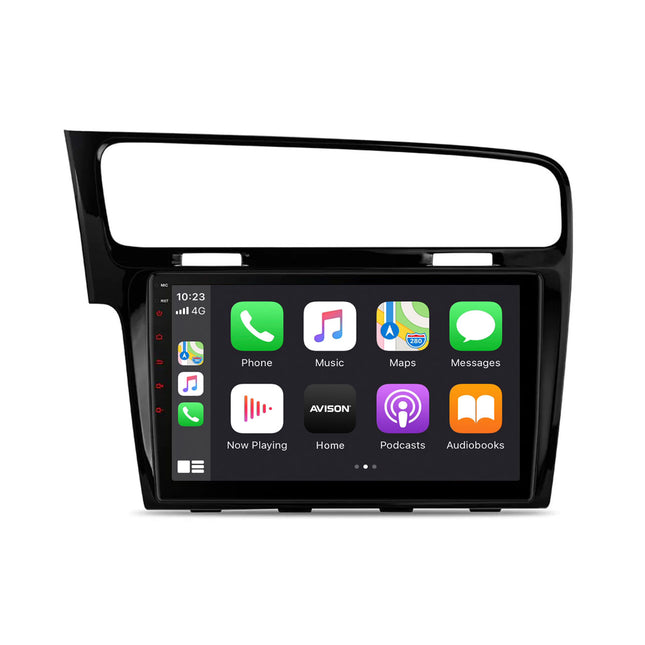 Navigatore per VW Golf 7 | Carplay | Android | DAB | Bluetooth | 64 GB | Nero