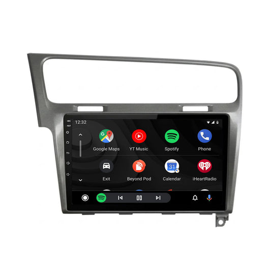 Navigatore per VW Golf 7 | Carplay | Android | DAB+ | Bluetooth | 64 GB | Grigio