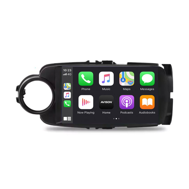 Navigatore per Toyota Yaris 2012-2017 | CarPlay | Android Auto | WIFI | Bluetooth | QLED | XR4
