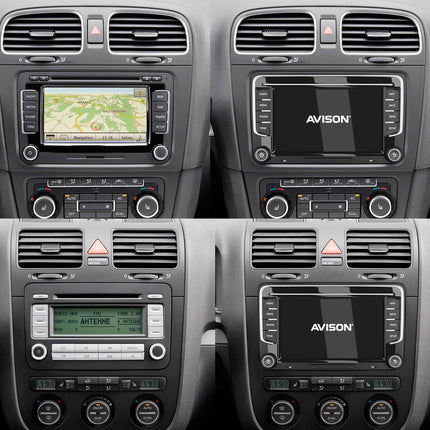 Navigatore per VW Seat e Skoda 7" | CarPlay | Android Auto | DAB | 4 Core | 32GB