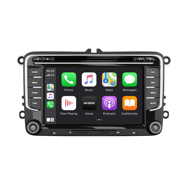 Navigazione per VW Seat e Skoda 7" | Carplay | Android | WIFI | DAB+ | 128GB