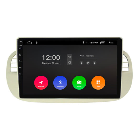 Navigazione per Fiat 500 | Full Touch | Carplay | Android | DAB | Bluetooth | E altro ancora