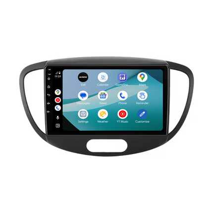 Navigazione per Hyundai I10 2007-2013 | CarPlay | AndroidAuto | Wi-Fi | Bluetooth | QLED | XR6