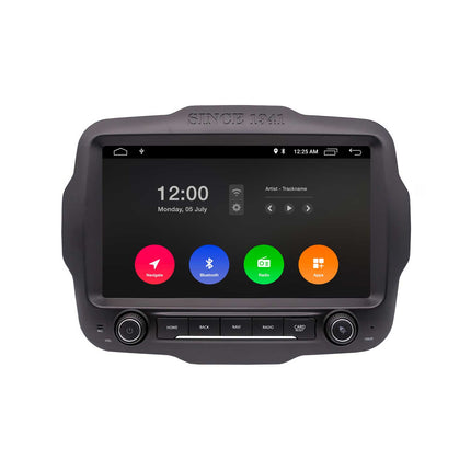 Navigazione per Jeep Renegade 2015-2020 | CarPlay | Android Auto | WIFI | Bluetooth | QLED