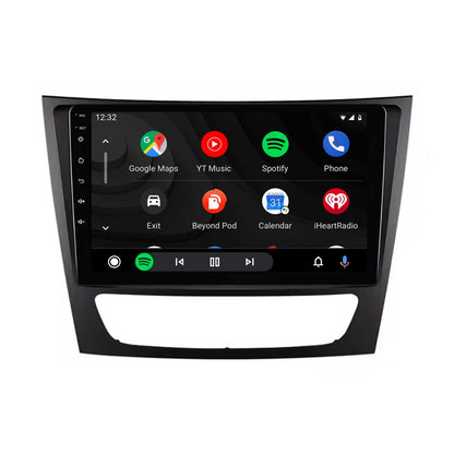 Navigatore per Mercedes G CLS Classe E | 9 pollici | Carplay | Android | DAB | Bluetooth