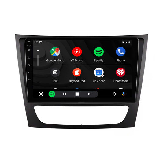 Navigatore per Mercedes G CLS Classe E | 9 pollici | Carplay | Android | DAB | Bluetooth