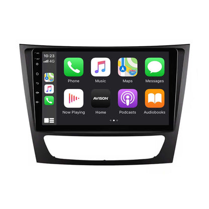 Navigatore per Mercedes G CLS Classe E | 9 pollici | Carplay | Android | DAB | Bluetooth