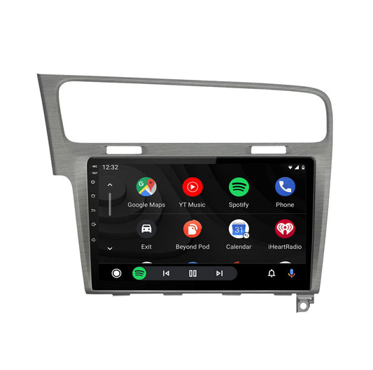 Autoradio Golf 7 CarPlay Android Auto Grigio Spazzolato