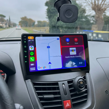 Navigatore per Peugeot 207 207CC | Carplay | Android | DAB | Bluetooth