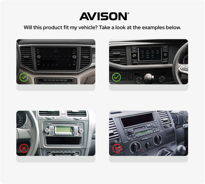 Navigatore per Volkswagen con MIB fit 9" | Carplay | Android Auto | Bluetooth | DAB