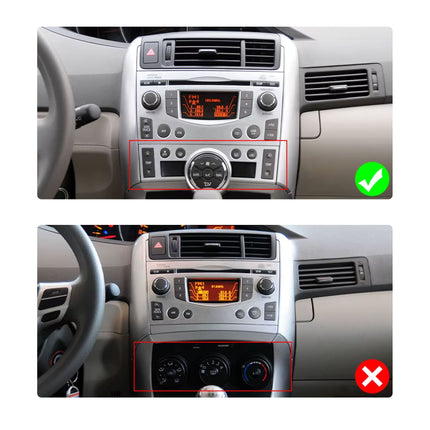 Navigatore per Toyota Verso 2009-2018 | CarPlay | Android Auto | WIFI | Bluetooth | QLED | XR6